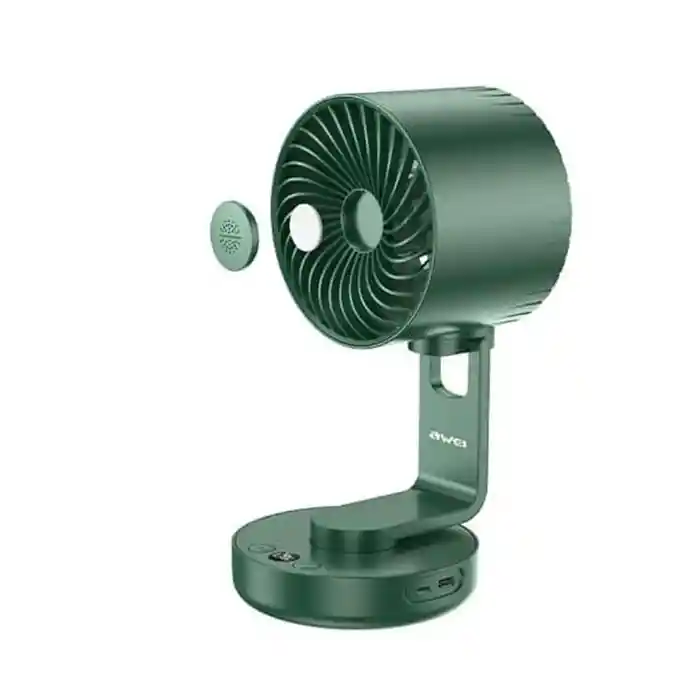 Awei F34 Strong Wind Air Circulation Wide Angle Night Lamp Fan